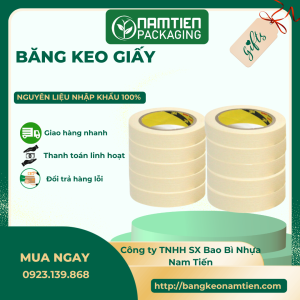 Băng Keo Giấy (1 cây 6 cuộn)