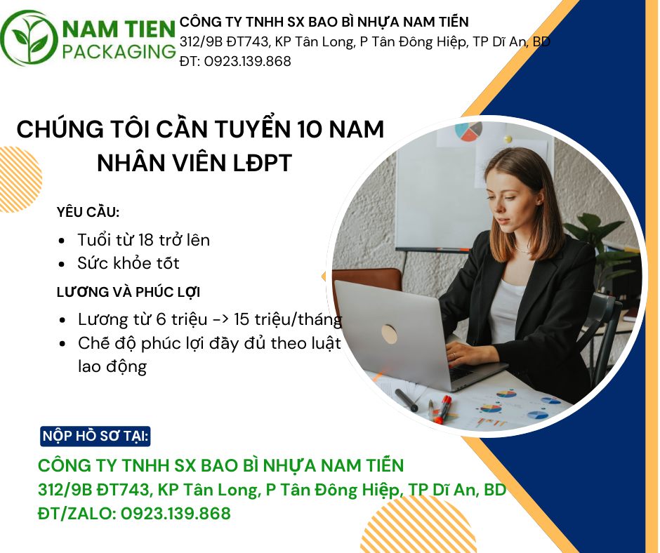 Tuyển Dụng Lao Động Phổ Thông 2025