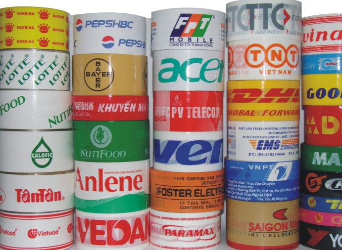 băng keo in logo theo yêu cầu
