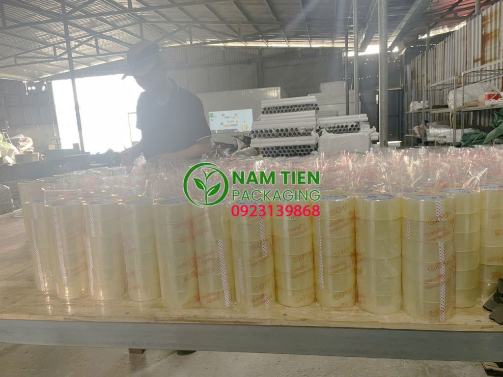 Băng keo trong giá rẻ tại TP HCM 