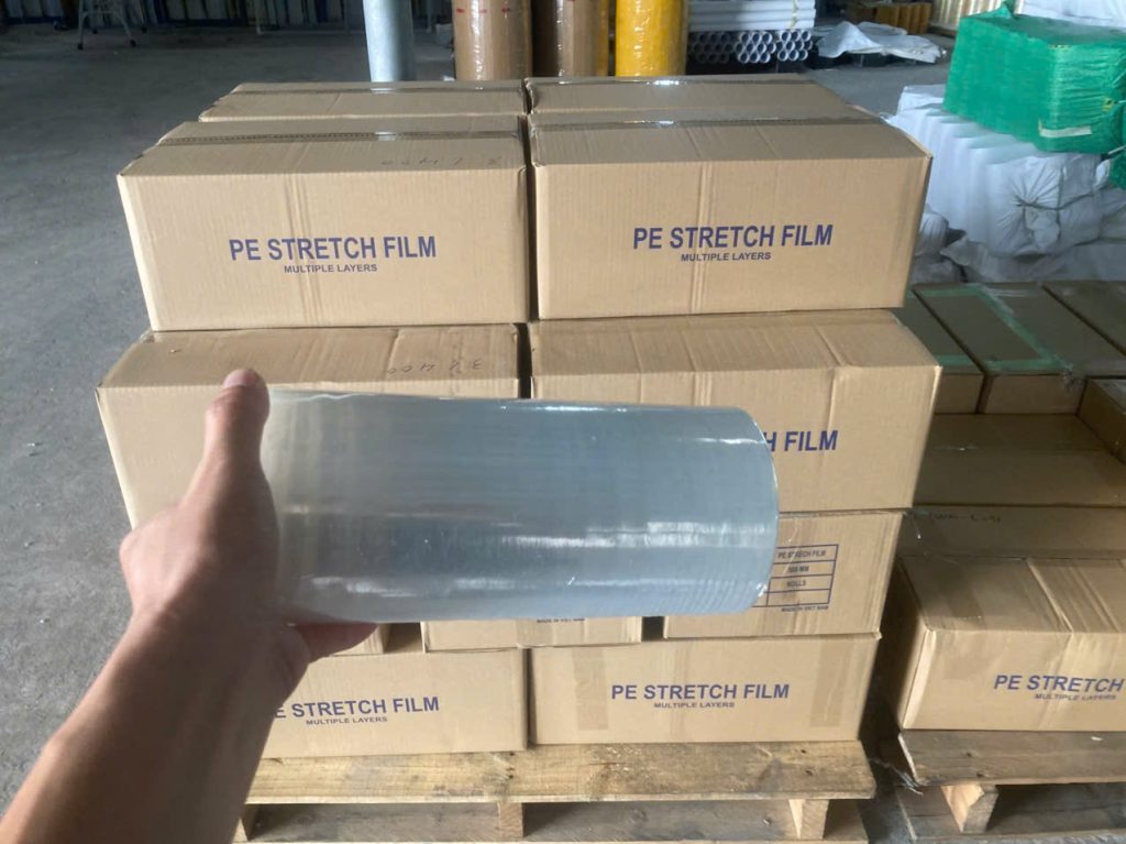 Báo giá màng PE quấn pallet tính theo kg hay mét